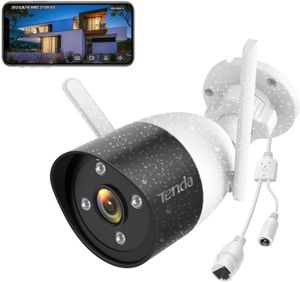 CAMÉRA IP Caméra de Surveillance Extérieur 1080P Camera Surveillance WiFi avec Audio Bidirectionnel Vision Nocturne en Couleur Détecti[J1246]