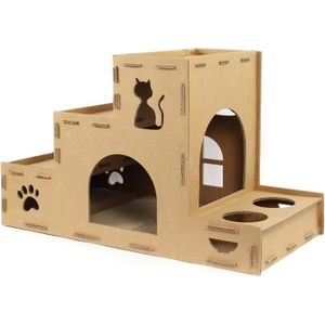 GRIFFOIR - POTEAU Escalier pour chats Mangeoire Maison pour chats Ni