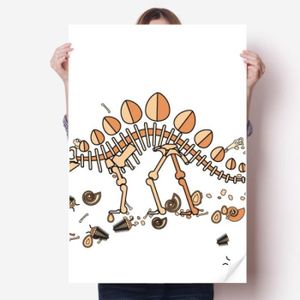 Poster de dinosaure - Achat / Vente pas cher