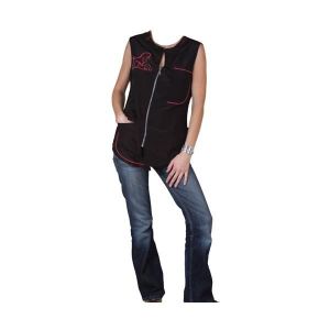 Blouse de shop ménage sans manche
