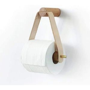 EBEAKA Porte Papier Toilette, Dérouleur Papier Toilette sans Perçage,  Support avec Plateau , Bois pour dans Salle de Bains, Toilet : :  Bricolage