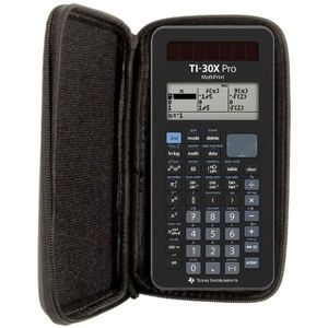 SafeCase Sacoche de protection pour calculatrice et calculatrice graphique Texas Instruments TI Little Professor