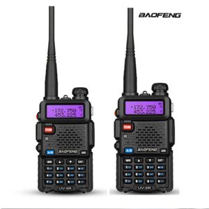 TALKIE-WALKIE 2 Pcs Baofeng UV-5R Talkie-walkie FM radio VHF/UHF