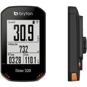 COMPTEUR POUR CYCLE Compteur de vélo & GPS Bryton Rider 320 E - noir/n