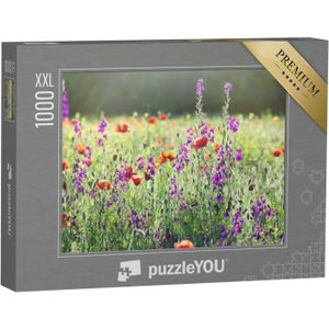 PUZZLE Puzzle 1000 Pièces Xxl « Fleurs Dans La Prairie »[