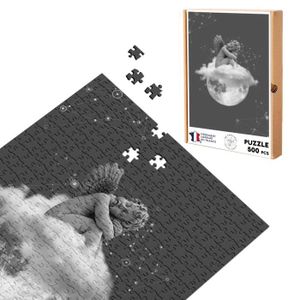 PUZZLE Puzzle Classique 500 pièces Ange de la Lune Collag
