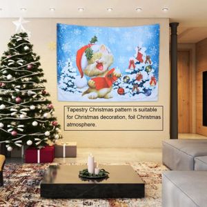 Flywake Décoration de Noël Affaire Tous! Hangable Serviette de