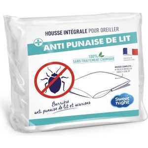 Housse intégrale anti-punaise de lit imperméable Ecolabel