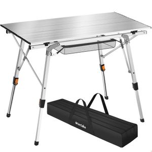 TABLE DE CAMPING TECTAKE Table de camping TINA en aluminium résista