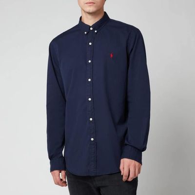 Polo Ralph Lauren Chemise Oxford Marine Homme NAVY - Cdiscount Prêt-à-Porter