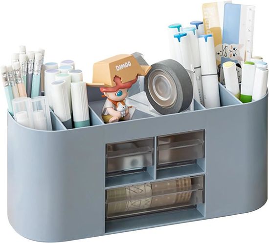 Boîte De Rangement Pour Stylos Crayons De Couleur Porte-Stylo Rotatif