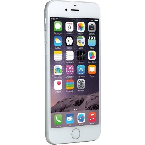Apple iPhone 6 Plus Argent 16Go Smartphone D?oqu?Reconditionn?roche du neuf garantie 3 mois) - 5060499715910