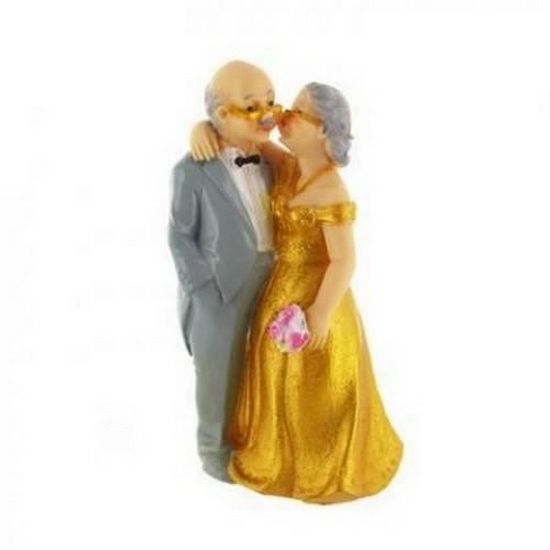 Figurine 50 Ans De Mariage Maries Noce D Or Cdiscount Maison