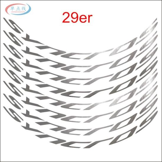 Autocollants Pour Jantes De Vélo De Route - Hauteur 23.8 Mm - PVC Imperméable - Pour Style Racing Et Frein à Disque - Faciles à Appliquer