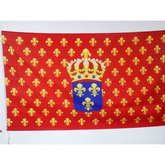 AZ FLAG Drapeau Ville de Gênes avec Armes 150x90cm - Drapeau Genova