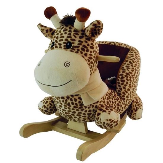 Girafe bascule BIECO Pour Enfant de 9 mois 3 ans Peluche