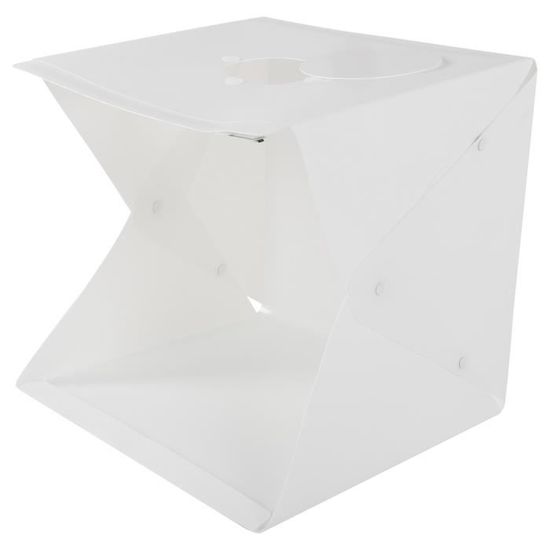 Boîte à Lumière Pliante LED Pour Studio Photo AIHONTAI - 40cm - 2 LED