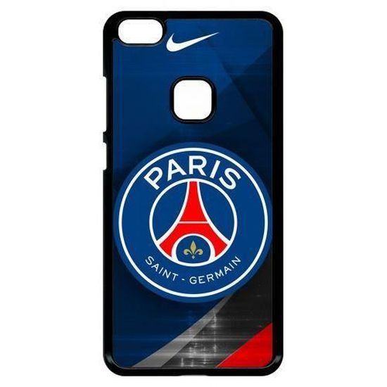 coque huawei p10 lite psg paris saint germain metalise cdiscount telephonie