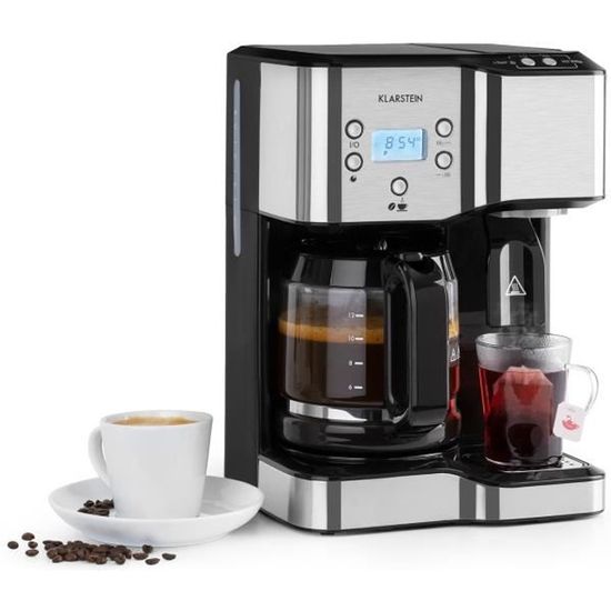 Klarstein Victoria Filter Coffee Machine 12 Cups au meilleur prix sur Klarstein Victoria Filter Coffee Machine 12 Cups au meilleur prix sur