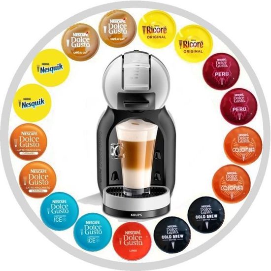 DOLCE GUSTO MINI ME YY3888FD Machine a cafe Automatique 15 bars Cafetiere espresso + pack de
