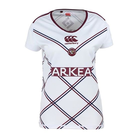 UBB Maillot Pro Exterieur Femme Canterbury 2018 19 Blanc Cdiscount Sport