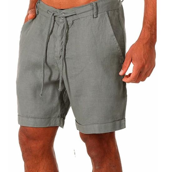 Short Enfant Garçon Coton 3/4 Élastique - Sweatpants Été Confortable Et Décontracté