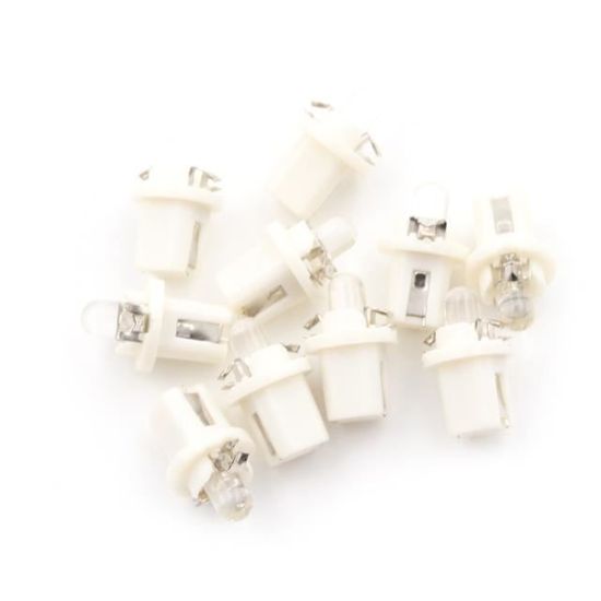 Lot De 10 LED 5 Mm Pré-câblées Ultra Lumineuses Grand Angle – 3V à 220V – Rouge, Blanc, Bleu, Jaune, Vert – Idéales Pour DIY & Décoration