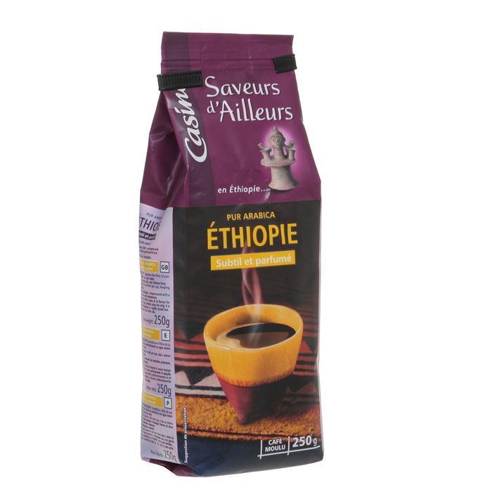 CASINO Café Pur Arabica Ethiopie 250g