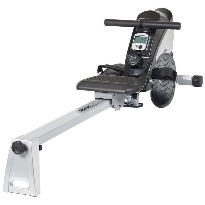 STRIALE Rameur magnetique SR 910 Resistance magnetique manuelle sur 8 niveaux Cdiscount Sport