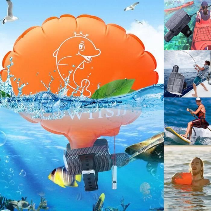 Le coussin gonflable d'auto-assistance de dispositif de flottaison de secours de bracelet empêche la noyade Accessoires de piscine