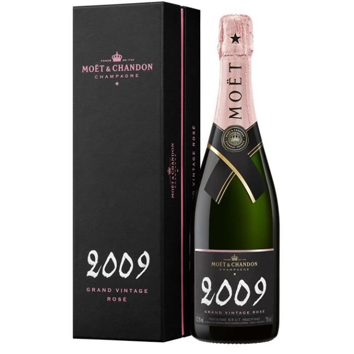 1 Bouteille 0.75 Moët et Chandon Rosé Grand Vintage 2009