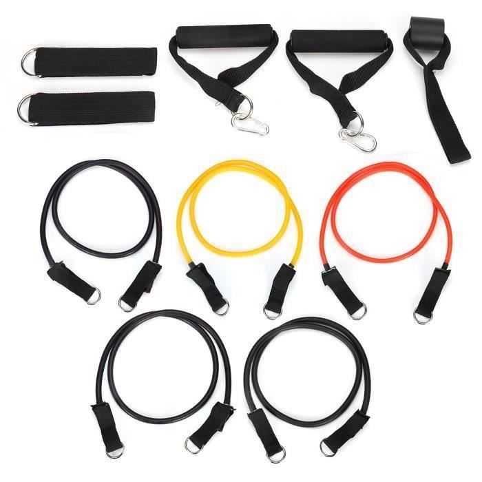 Bande d'extension Elastique Fitness Corde de Tension Extensible de Musculation Yoga Physique Exerce 100LB