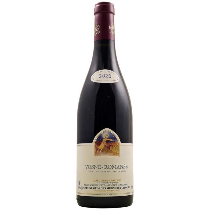 Vosne-Romanée Rouge 2020 - 75cl - Domaine Georges Mugneret Gibourg - Vin AOC Rouge de Bourgogne - Cépage Pinot Noir