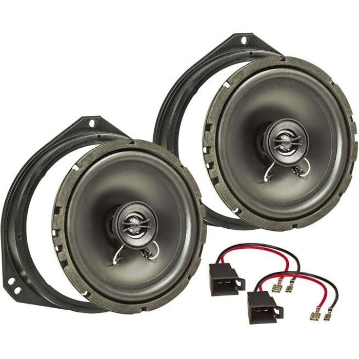 Kit d'installation de haut-parleur pour Opel corsa b c Tigra Vivaro Renault Traffic 165mm Système Coaxial TA16.5-Pro