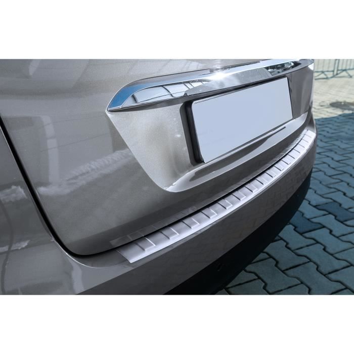 Protection Pare-Chocs adapté pour Renault Scénic IV année 2016- [Argent brossé]