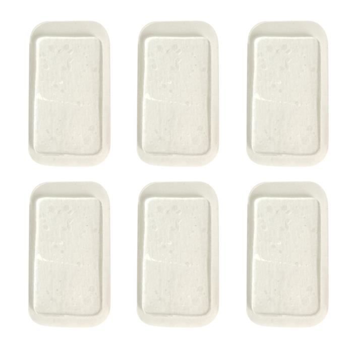 6pcs Body Fit Gel Feuille Patchs Super Adhésif Faible Stimulation pour ACCESSORY - SPARE PARTS FOR ELECTROSTIMULATION DEVICE