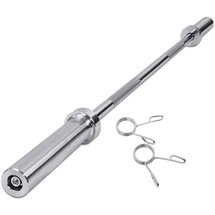BARRE HALTERE POIDS KDLK Barreau Olympique, Barbell Bar - Barre d'entraînement Barres d'haltère Standard 50 mm Surf32
