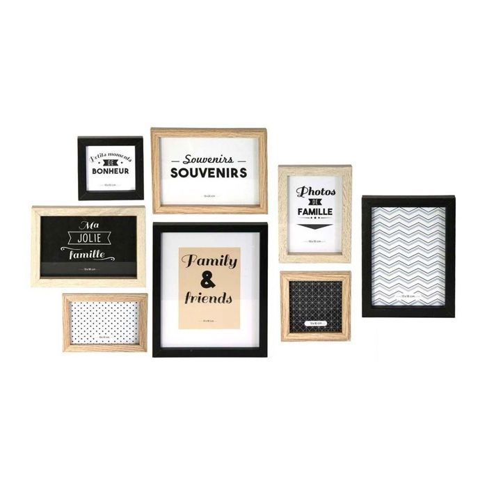 THE HOME DECO FACTORY Lot de 8 Cadres Photo M6