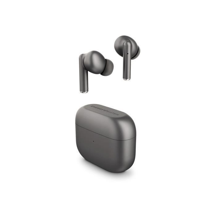 Energy Sistem Style 2 Écouteurs sans fils True Wireless Stereo Bluetooth 5.1 Autonomie 20h Argent