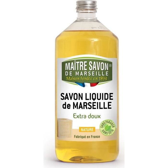 MAITRE SAVON Savon liquide Nature - 1 L