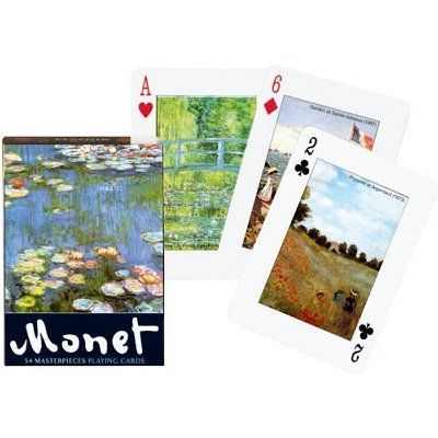 Jeu de 54 cartes - Monet