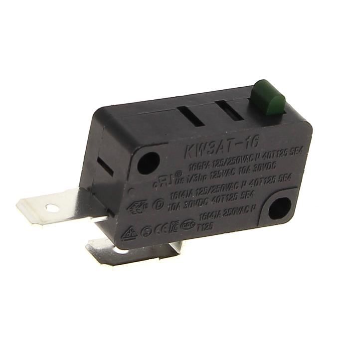 Microswitch 2 cosses pour Barbecue Moulinex, Four Smeg, Four Tefal, Barbecue Tefal, Rotissoire Tefal, Wok Tefal - 3665392107910