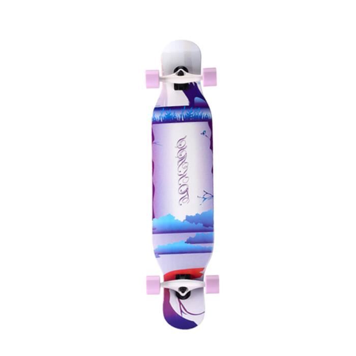 Planche de skateboard complète professionnelle Longboard Street Dancing Skateboard SKATEBOARD - SHORTBOARD - LONGBOARD - PACK