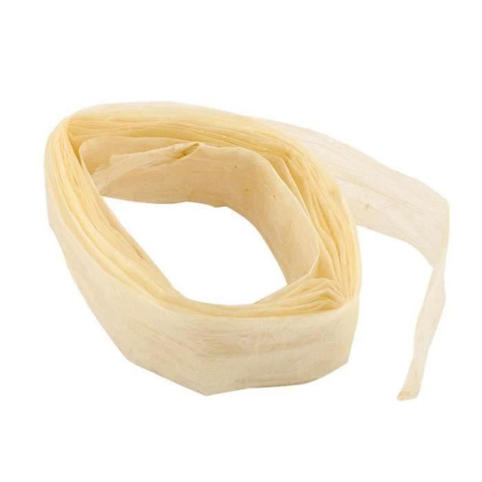 JSF03400-Boyau à saucisse comestible blanche env.3,3 g - 0,11 oz-CHE