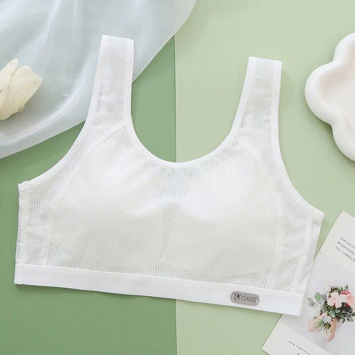 Debardeur Noir Fille QND,Brassiu00e8re Sport,Chemises De Yoga Soutiens-Gorge De Sport Pour Gros Seins Gilet De Gymnastique Pour Femmes Crop Top Fitness, Blanc,S Brassiere Fille 16 Ans