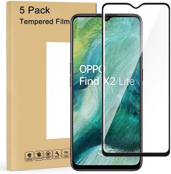 Verre Trempé Pour Oppo Find X5 Pro, Film De Protection D' Écran Anti