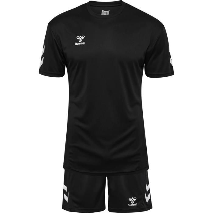 Ensemble t-shirt + short Hummel Logo - black Ensemble t-shirt + short Hummel Logo - black