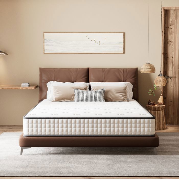 matelas 140x190 DEWINNER Matelas en Mousse à mémoires de forme Haute DensitéÉpaisseur 16cmRéversible à Deux Faces Utilisables