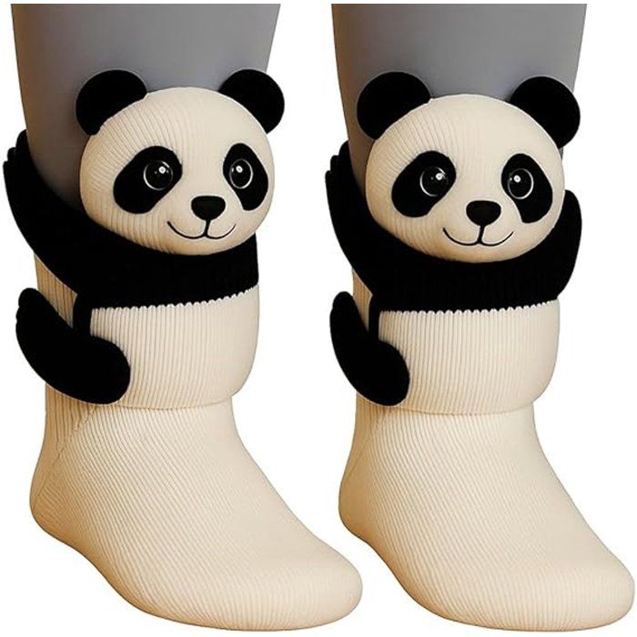 Meilleurs prix pour Chaussettes - Chaussettes animaux tricotées 3D - Chaussettes en coton doux et respirant crochetées à la main - Confort respirant -