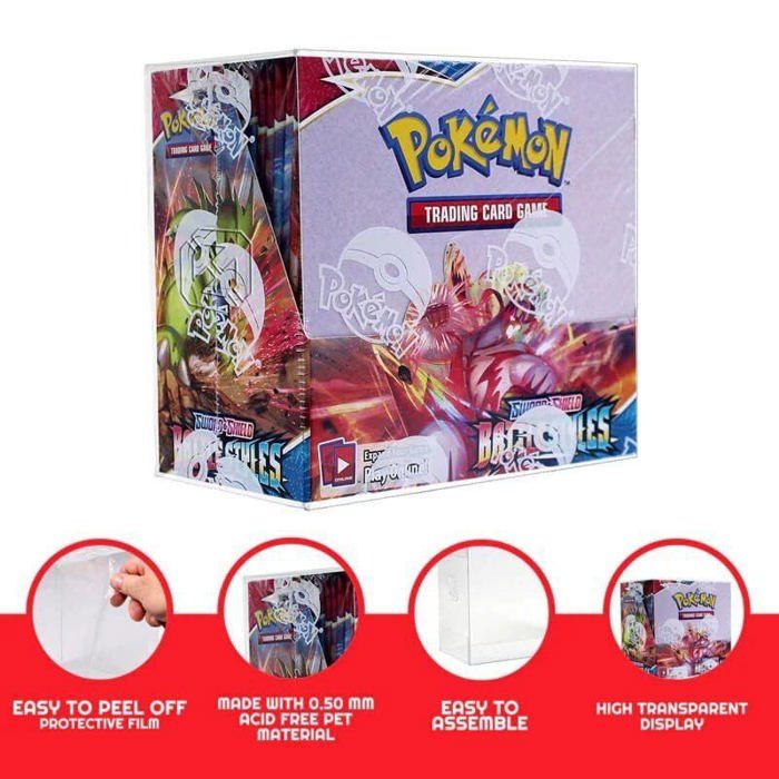 Protection Display Pokemon 0.5mm Evoretro-Accessoire cartes